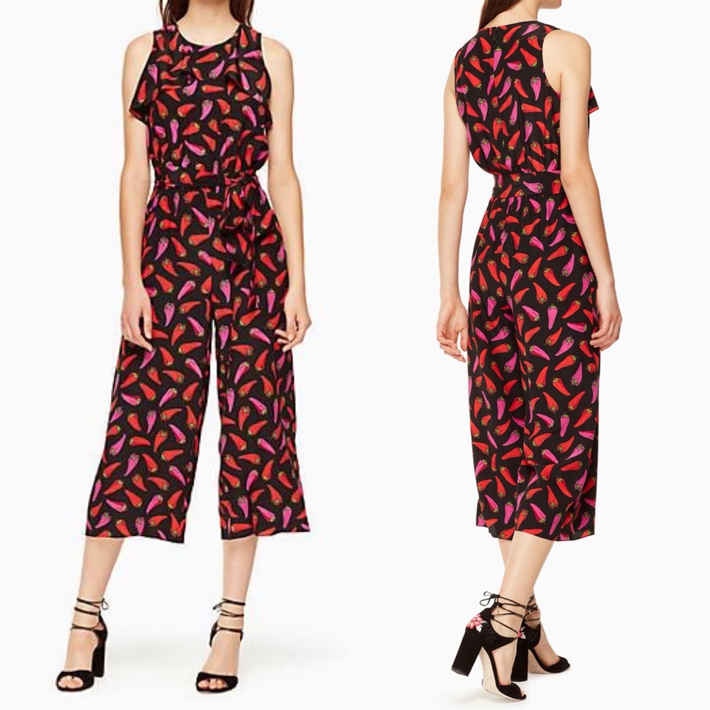 kate spade • Chili Pepper Jumpsuit 🌶️